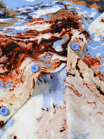 Abstract Holiday Pattern Short Sleeve Shirt