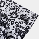 Casual Short-Sleeve Floral Print Shirt