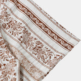 Vintage Ethnic Print Short Sleeve Shirt