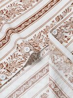 Vintage Ethnic Print Short Sleeve Shirt