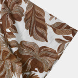 Hawaiian Tropical Floral Short Sleeve Shirt