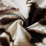 Vacation Retro Abstract Print Short Sleeve Shirt