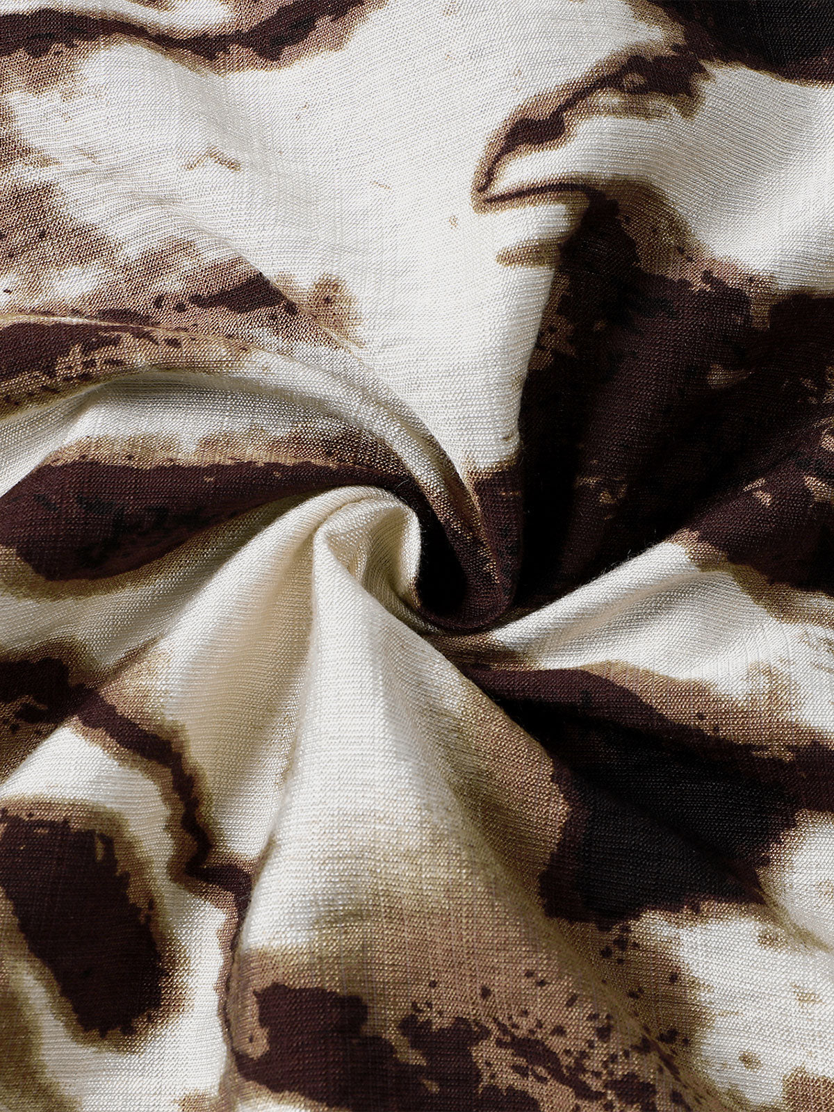 Vacation Retro Abstract Print Short Sleeve Shirt