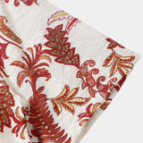 Short Sleeve Flowers and Paisley Holiday Pattern Button-Up Shirt