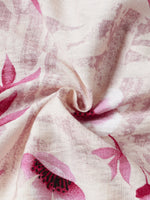 Pink Vacation Floral Button-Up Short Sleeve Shirt