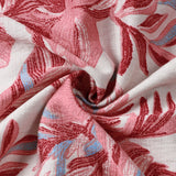 Pink Hawaiian Tropical Floral Short Sleeve Shirt