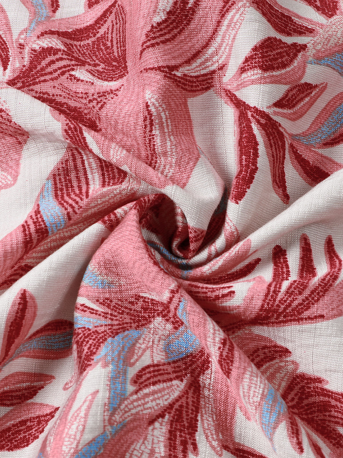 Pink Hawaiian Tropical Floral Short Sleeve Shirt