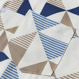 Geometric Triangle Short Sleeve Shirt