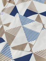 Geometric Triangle Short Sleeve Shirt