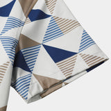 Geometric Triangle Short Sleeve Shirt