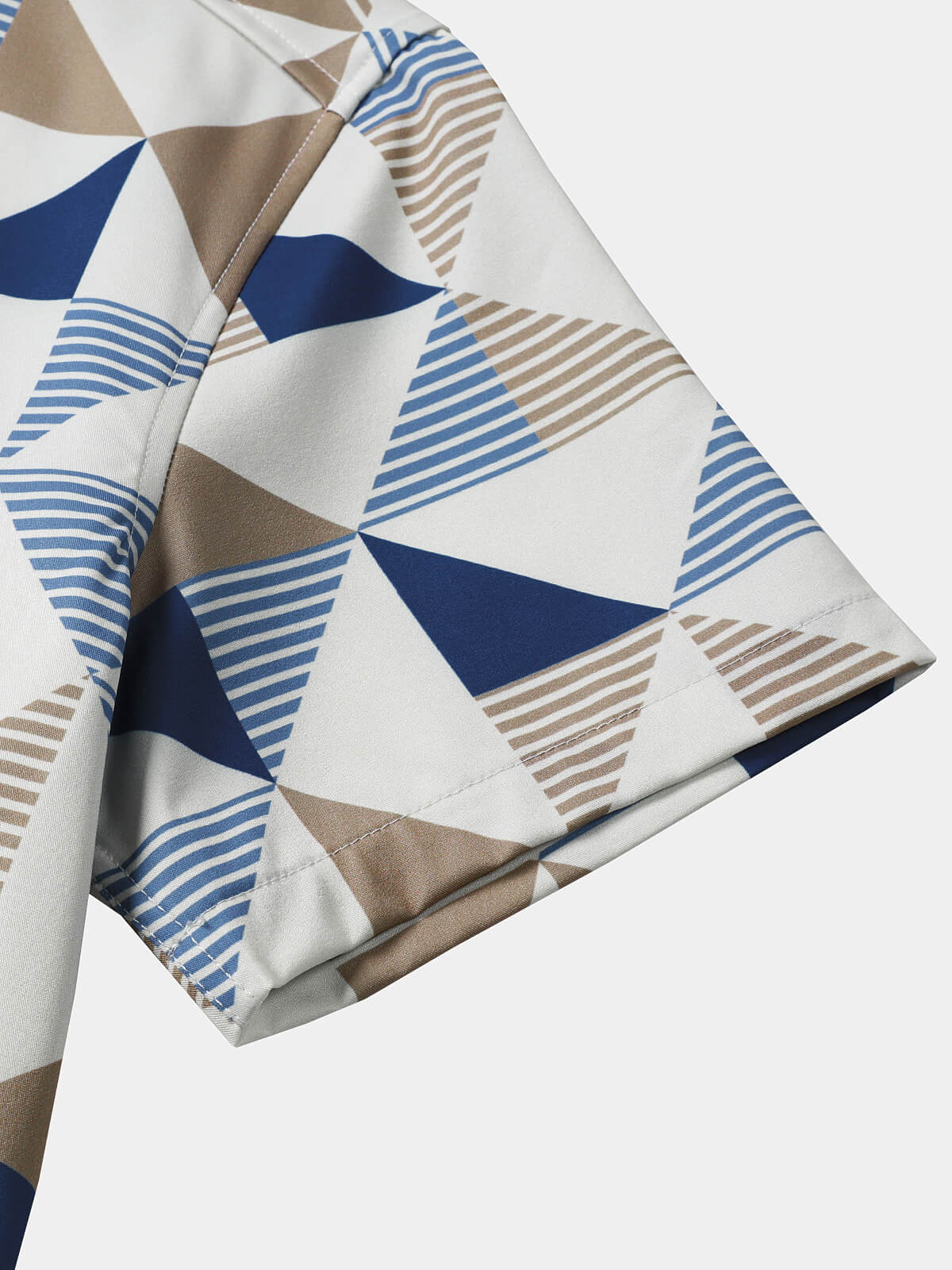 Geometric Triangle Short Sleeve Shirt