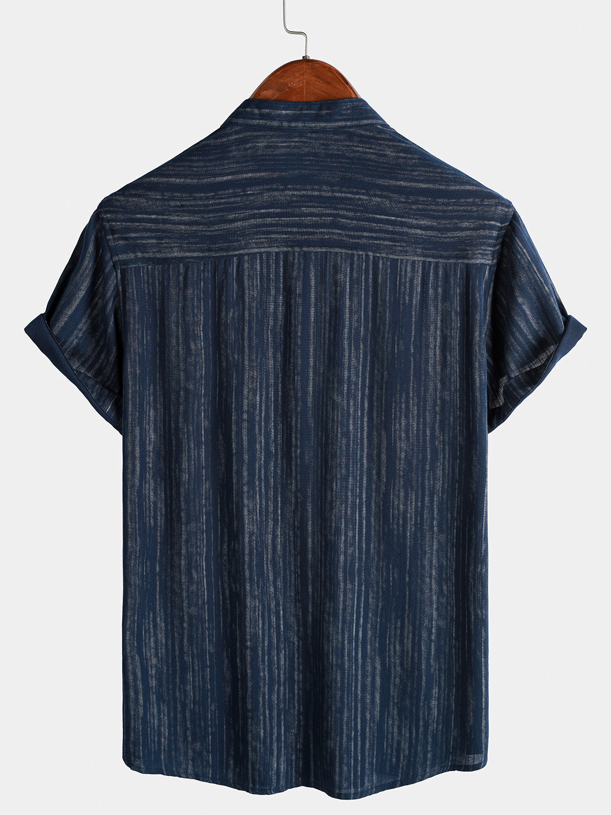 Textured Lightweight Breathable Relaxed Short Sleeve Shirt