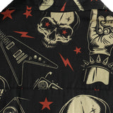 Cotton Hawaiian Punk Rock Style Shirt for Men