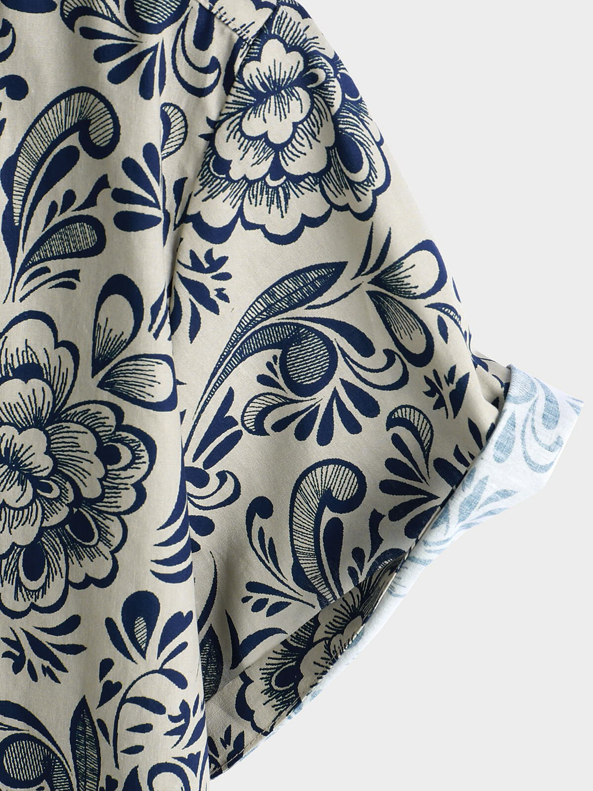 Casual Floral Shirt, Short Sleeves, Perfect for Parties