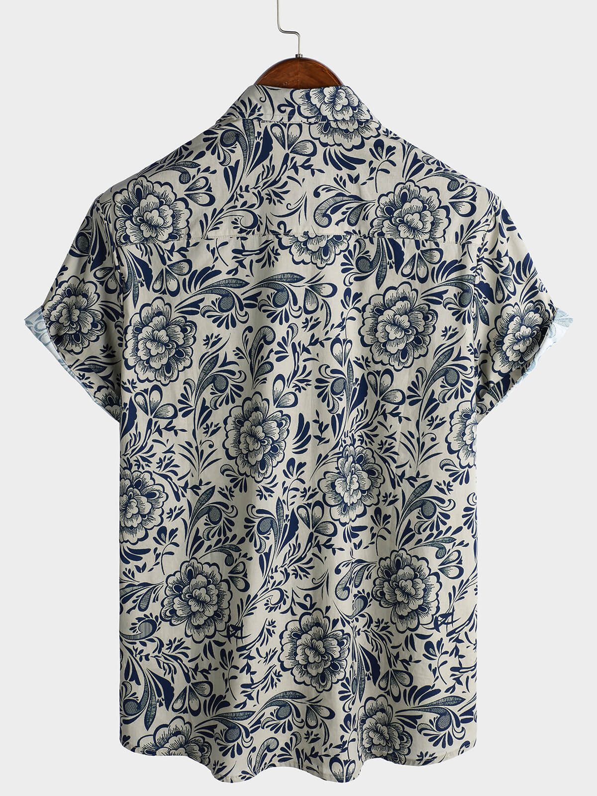 Casual Floral Shirt, Short Sleeves, Perfect for Parties