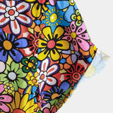 Breathable Pocket Floral Print Vintage 70s Shirt