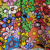 Breathable Pocket Floral Print Vintage 70s Shirt