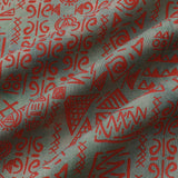 Tribal Geometric Print Bohemian Style Short Sleeve Shirt