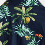Hawaiian Short Sleeve Shirt with Pineapple Print
