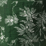 Hawaiian Green Tropical Floral Print Casual Shirt
