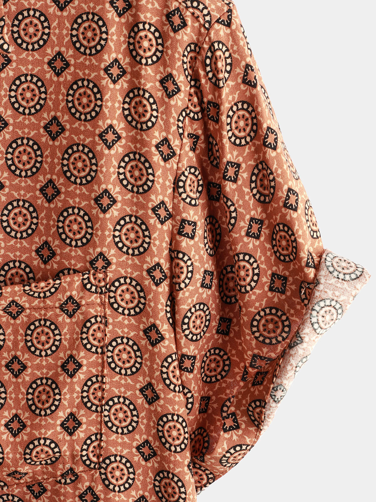 Vintage Button-Up Short Sleeve Shirt