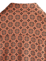 Spring Men's Vintage Cotton Shirt with Short Sleeves