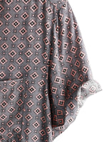 Men's Shirt Short Sleeve Cotton with Buttons