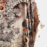 Button-Up Vacation Short Sleeve Shirt with Floral Print