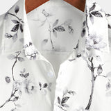 Button-Up Hawaiian Summer Floral Shirt