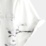 Button-Up Hawaiian Summer Floral Shirt