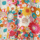 Hawaiian Short-Sleeve Shirt with Fresh Flowers