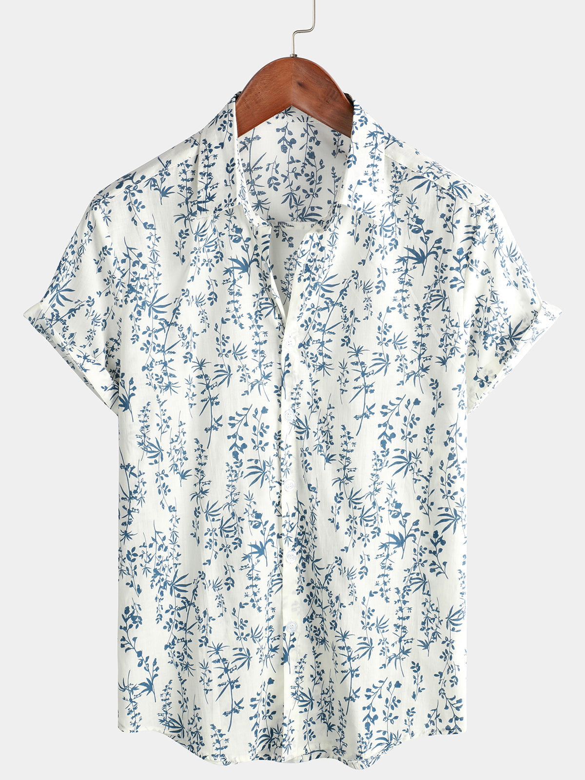 Floral Button-Up Summer Shirt