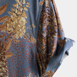 Short-Sleeve Summer Shirt with Retro Print