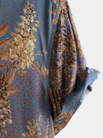 Short-Sleeve Summer Shirt with Retro Print