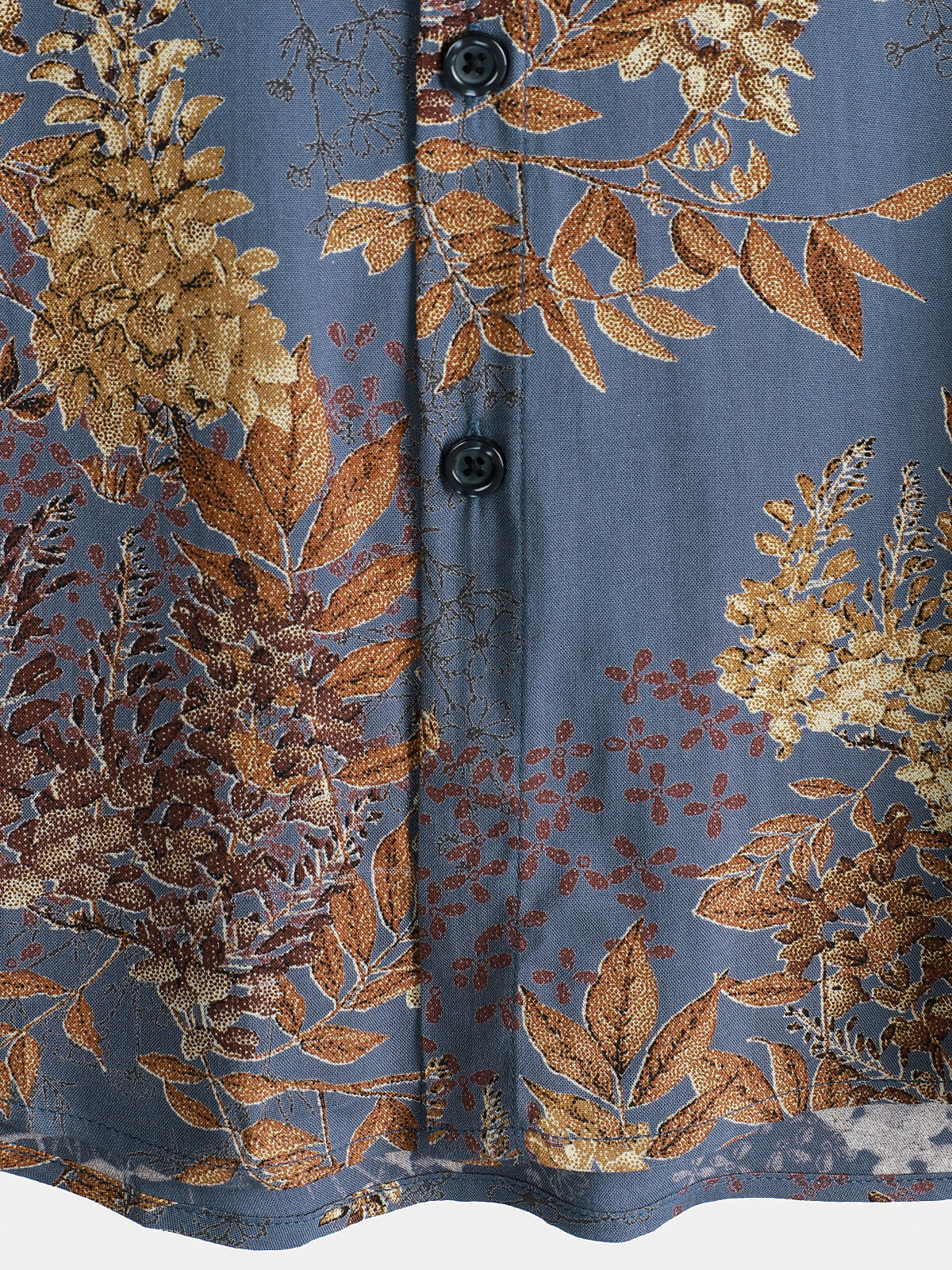 Short-Sleeve Summer Shirt with Retro Print