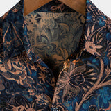 Retro Floral Getaway Shirt, Short Sleeves