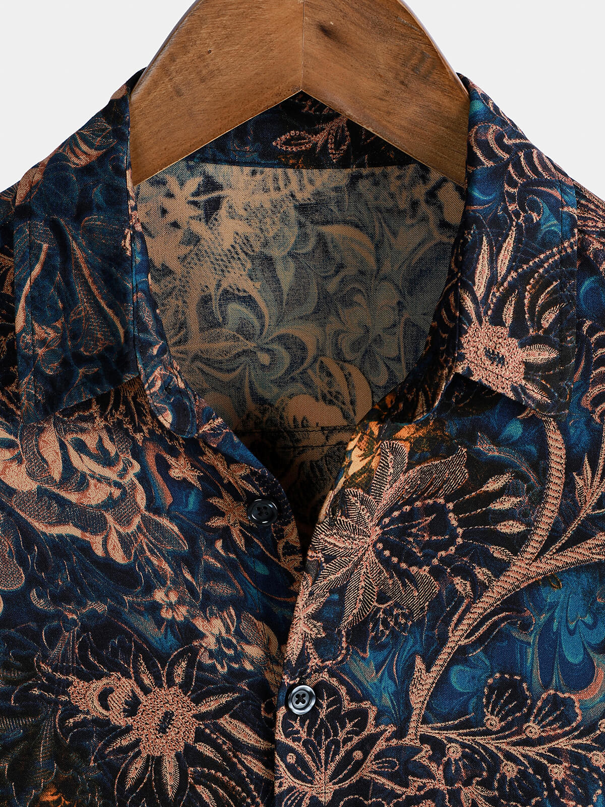 Retro Floral Getaway Shirt, Short Sleeves