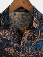 Retro Floral Getaway Shirt, Short Sleeves