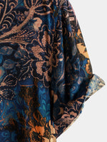 Retro Floral Getaway Shirt, Short Sleeves