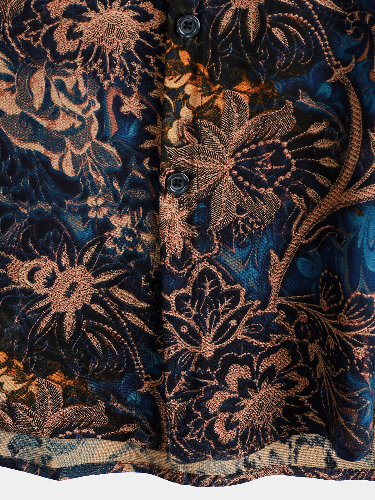 Retro Floral Getaway Shirt, Short Sleeves