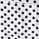 Summer Casual Polka Dot Short-Sleeve Shirt with White Pocket