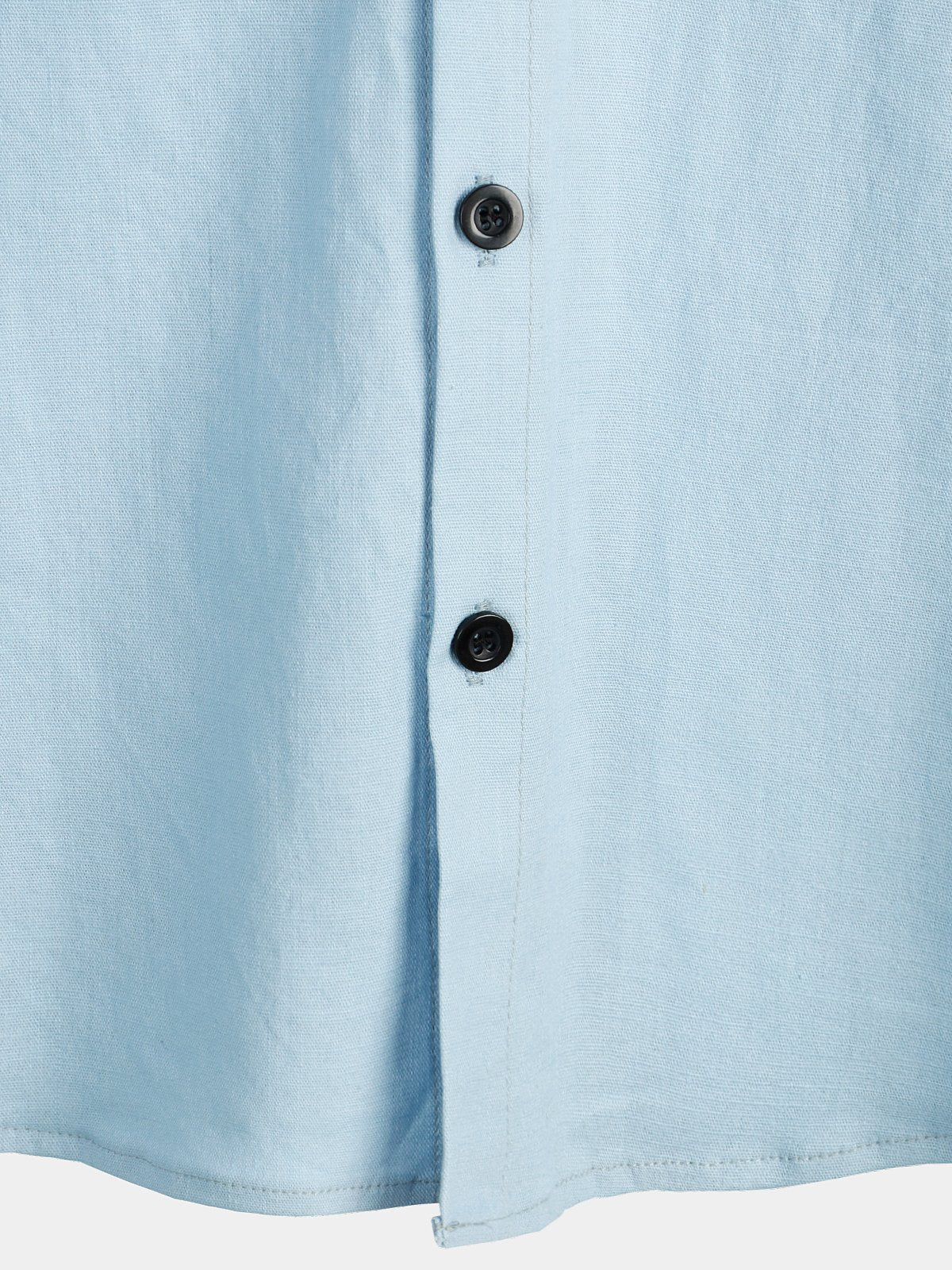Solid Color Short-Sleeve Shirt