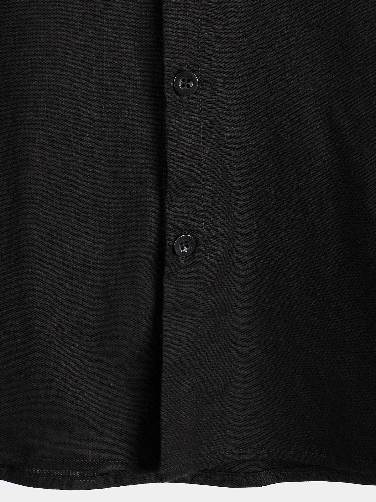 Solid Color Short-Sleeve Shirt