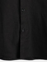 Solid Color Short-Sleeve Shirt