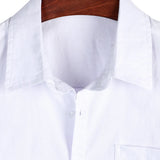 Cotton Casual Shirt with Short Sleeves for Men