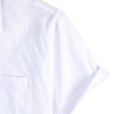 Cotton Casual Shirt with Short Sleeves for Men