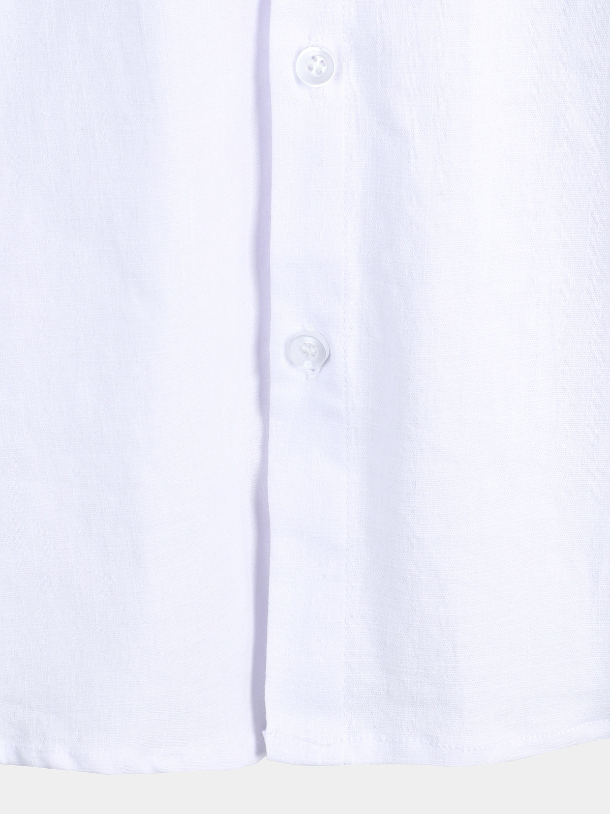 Solid Color Short-Sleeve Shirt