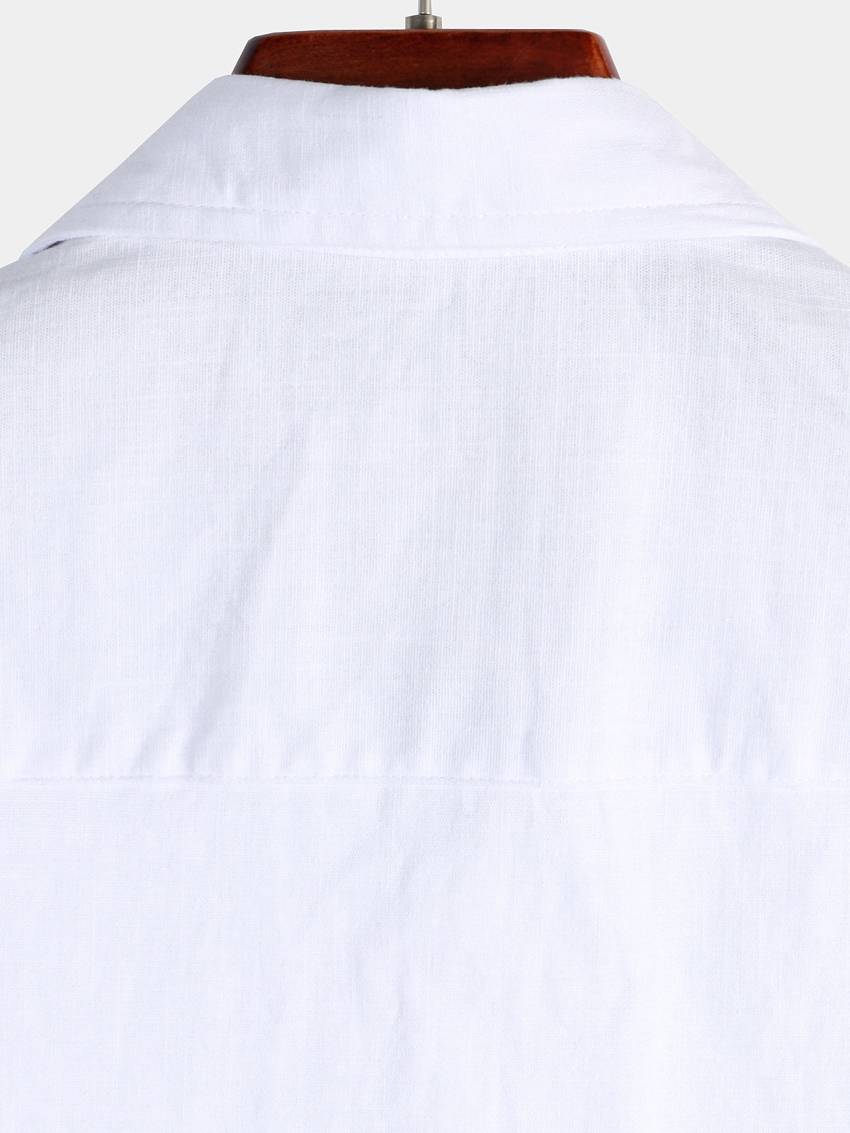 Solid Color Short-Sleeve Shirt