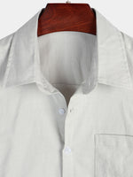 Solid Color Short-Sleeve Shirt