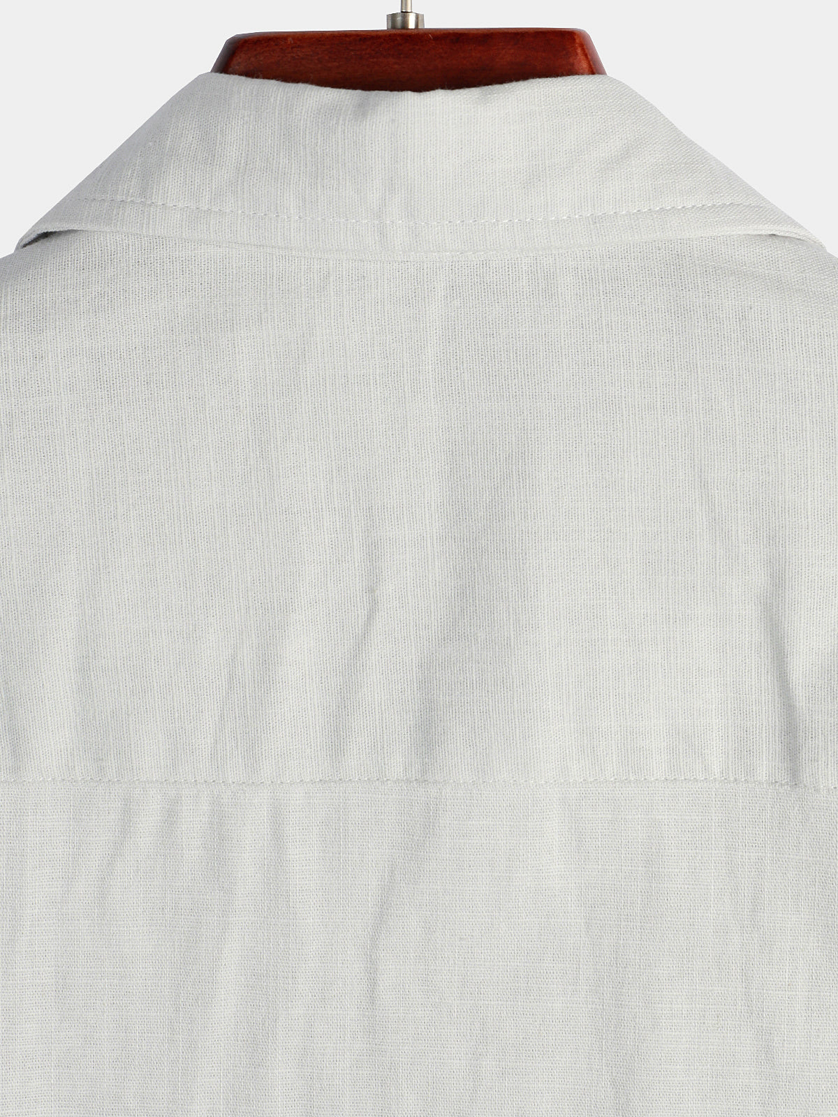 Solid Color Short-Sleeve Shirt